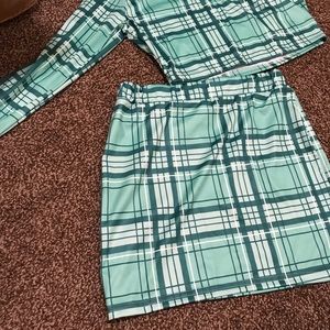 Plaid set